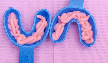 Fluoride in a foam tray