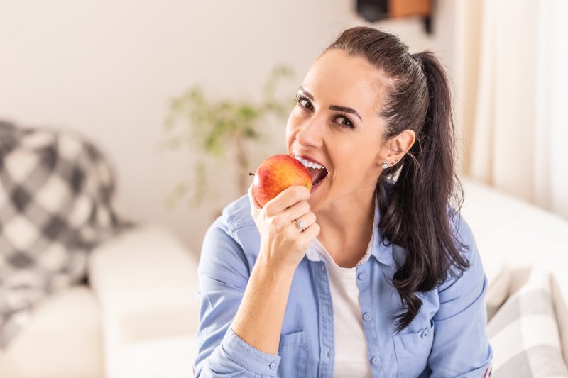 woman enjoying healthy nutrition in DeSoto